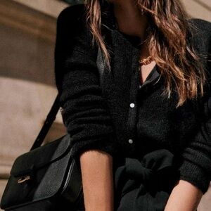 Sezane Gaspard reversible cardigan